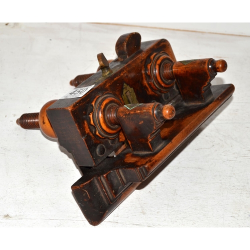 500 - An unusual antique wooden plane by John Moseley & Son of London