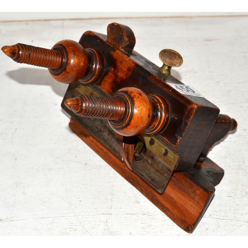 500 - An unusual antique wooden plane by John Moseley & Son of London