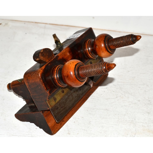 500 - An unusual antique wooden plane by John Moseley & Son of London