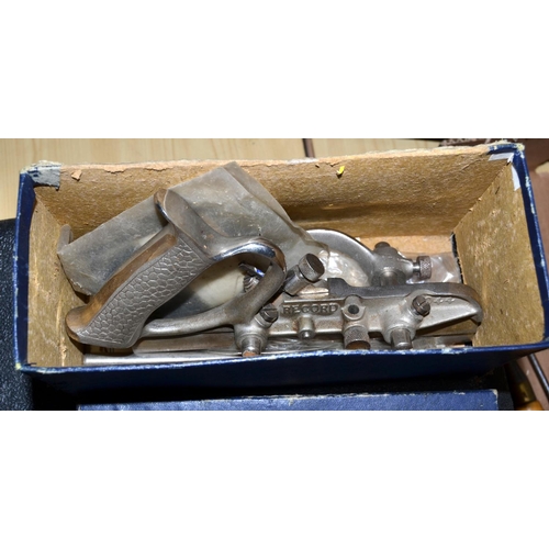 502 - Record 44 plough plane in box