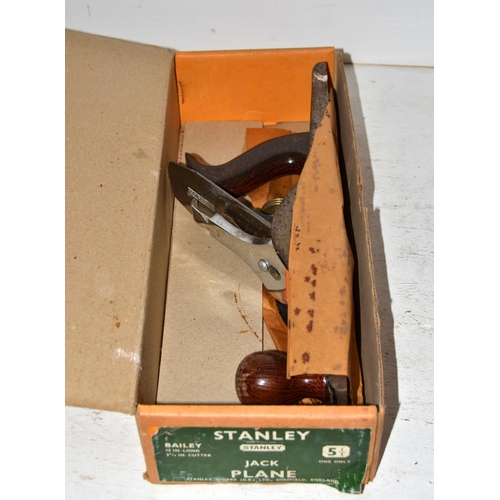 506 - Stanley Bailey 5 1/2 Jack plane in box