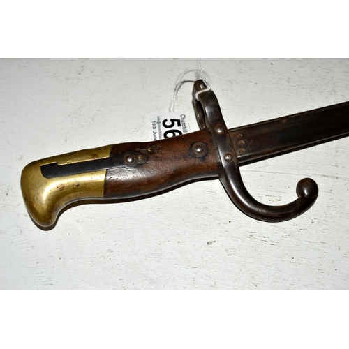 565 - A French 1879 Chassepot bayonet