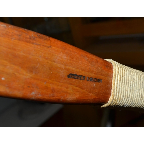 576 - A vintage wooden longbow by Jaques of London