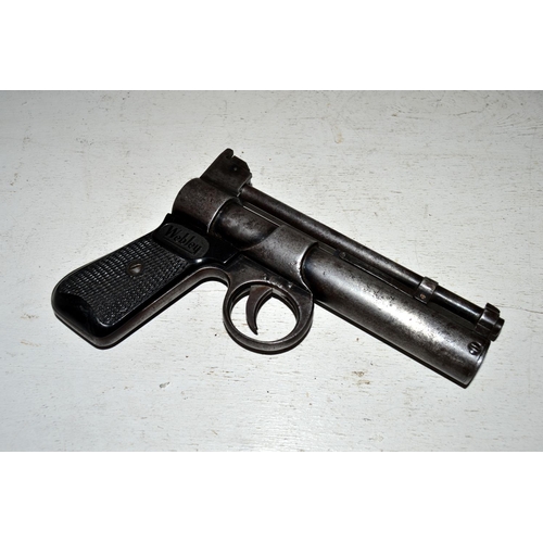 577 - A Webley Junior .177 air pistol in case