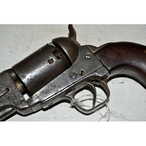 581 - An antique .38 cal revolver for spares