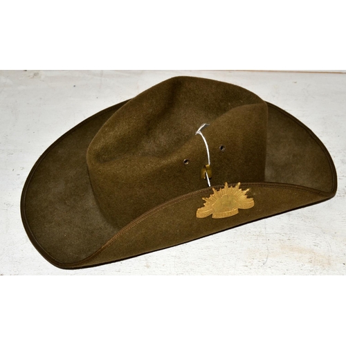 590 - An Australian slouch hat