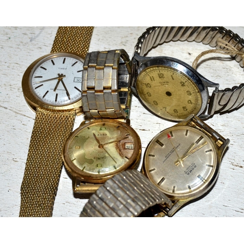 705 - Qty of assorted vintage watches etc