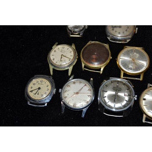 706 - 10 assorted vintage watches for spares