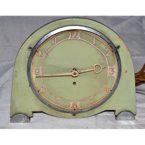 858 - 3 Art Deco period clocks