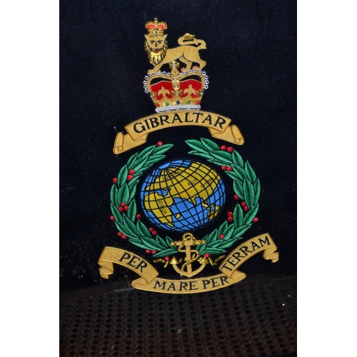 590a - A Royal Marines needlework