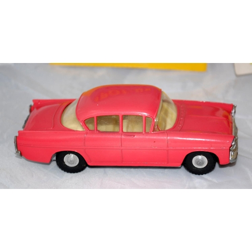 A Triang Spot-On Vauxhall Cresta 165 in Pink with original box and