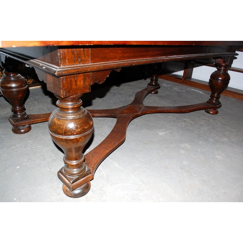 226 - A vintage Withy Grove of Manchester Oak refectory table