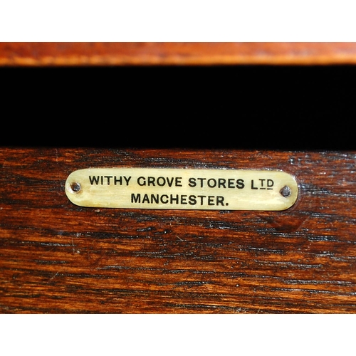 226 - A vintage Withy Grove of Manchester Oak refectory table