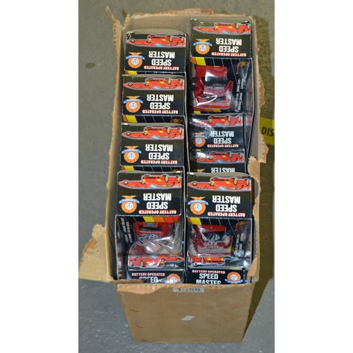 1450 - Box of boxed toy cars - Postage/ Packing not available