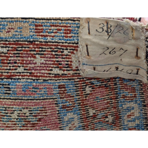 102 - Small antique Persian rug