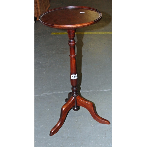 145 - Small wine table - Postage/packing not available.
