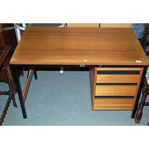 154 - Vintage Abbess Desk - Postage/packing not available.