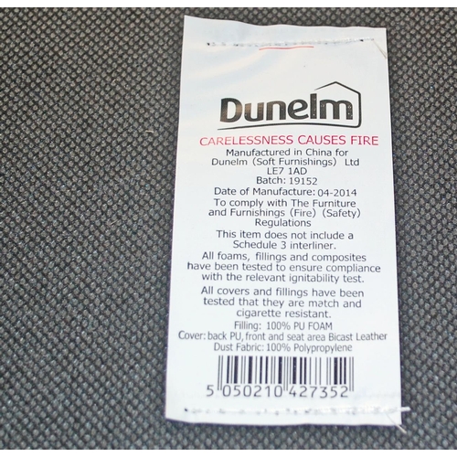 187 - A pair of Dunelm tub chairs - Postage/packing not available.