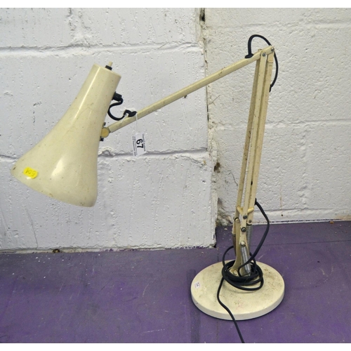 67 - Anglepoise Apex 90 desk lamp - Postage/packing not available.