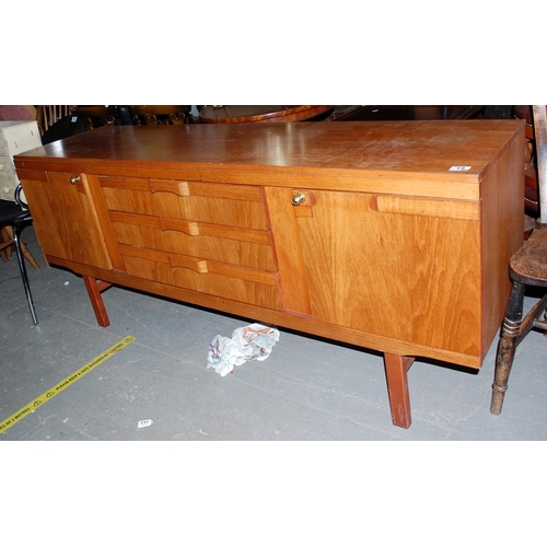19 - Retro sideboard - Postage/packing not available.