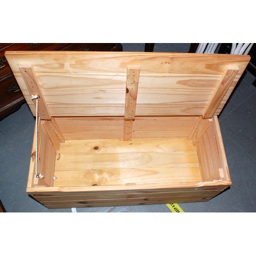 76 - Pine box - Postage/packing not available.