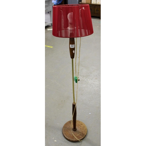 283 - Retro standard lamp - Postage/packing not available