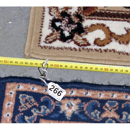 266 - 2 small rugs