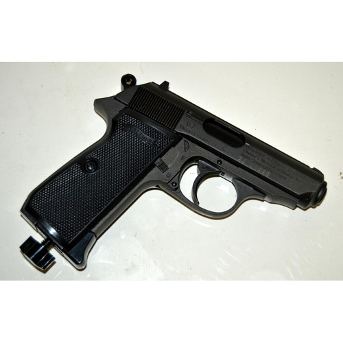 1005 - A Walther PPK/S BB Blowback pistol and accessories - This lot is offered for the purposes of histori... 