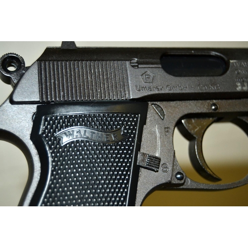 1005 - A Walther PPK/S BB Blowback pistol and accessories - This lot is offered for the purposes of histori... 