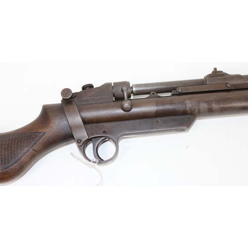 1013 - An early 20th century .22 Webley & Scott MK2 Service Rifle - UK Patent No 371548