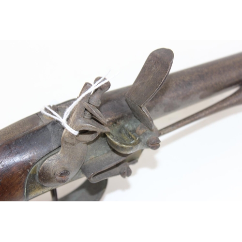 1024 - A late 18th or early 19th century French St Etienne flintlock pistol believed to be a Charleville mo... 