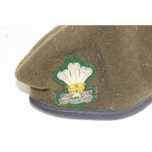 1033 - 2 vintage military berets