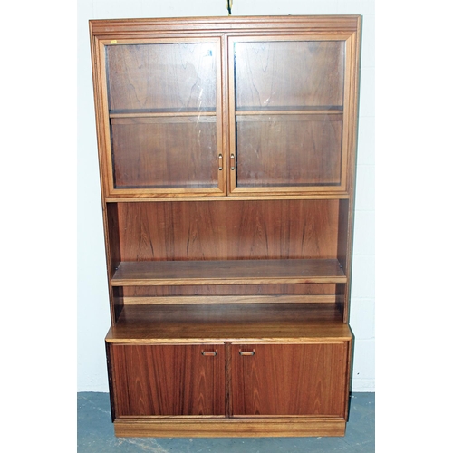 105 - Turnidge of London Limited - retro Teak Geneva display unit