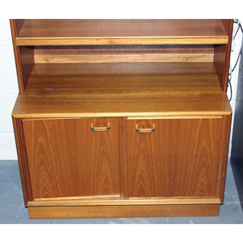 106 - A pair of Turnidge of London Limited - Teak Geneva display units