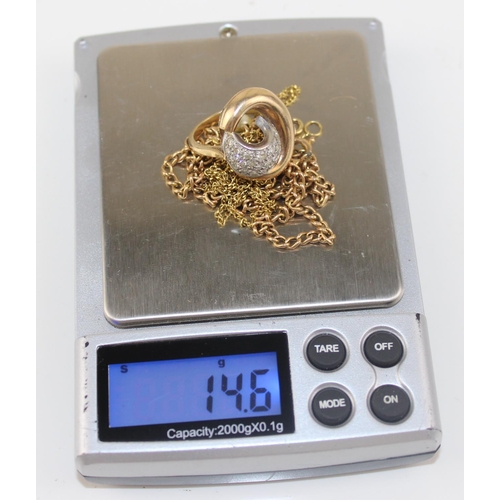 1266 - Qty of assorted 9ct gold and yellow metal items - approx 27.7g gross weight - approx 14.6g HM 9ct go... 