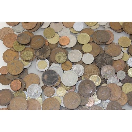 1363 - Coins - Mixed British & World coins - approx 2kg