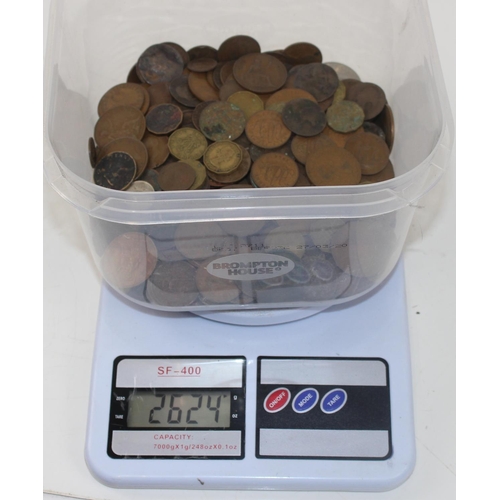 1366 - Coins - Mainly British - approx 2.6kg