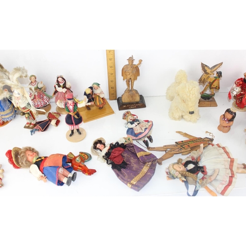 1508 - Qty of vintage dolls etc - mostly Polish