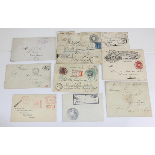 1599 - A large qty of antique and later Stamps, stamped letters and covers to inc unusual Ethiopia set