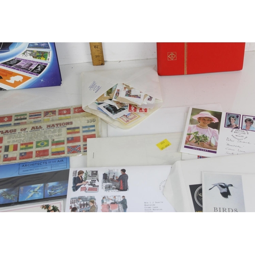 1600 - A large qty of assorted stamps etc to inc FDC and Presentation Packs