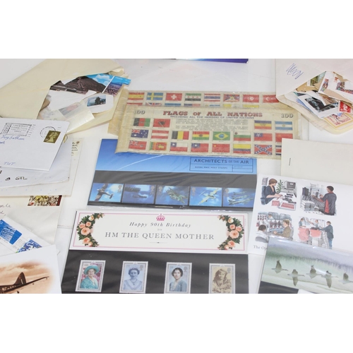 1600 - A large qty of assorted stamps etc to inc FDC and Presentation Packs