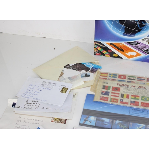 1600 - A large qty of assorted stamps etc to inc FDC and Presentation Packs