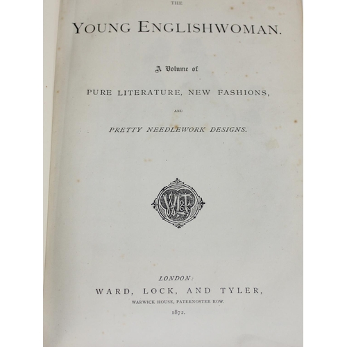 1602 - The Female Instructor; Or, Young Woman's guide book 1817 & 2 bound volumes of 