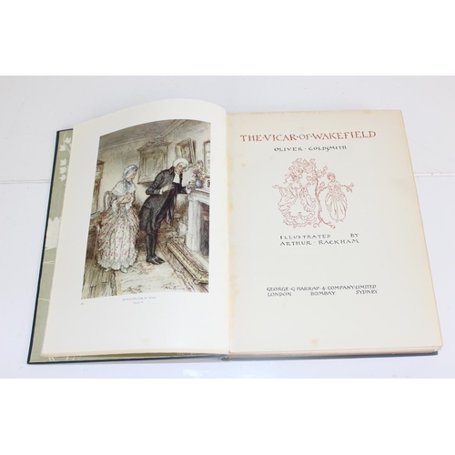 1606 - Goldsmith, Oliver, The Vicar of Wakefield, illustrated by Arthur Rackham, George G. Harrap & Company... 