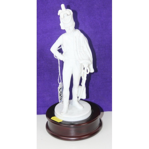 1661 - A Kaiser of Germany porcelain model of a soldier