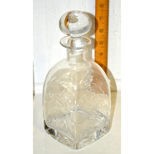 1760 - A pair of boxed Dartington whisky decanters and one other