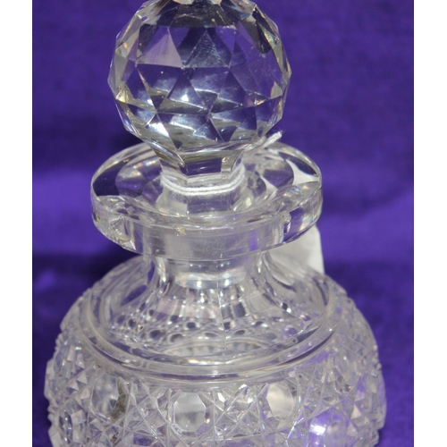 1790 - 4 antique cut glass decanters