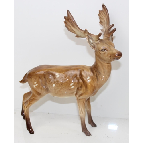 1874 - Qty of animal figures to inc 2 Beswick Deer