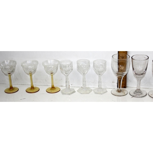 1896 - Qty of antique and later glassware