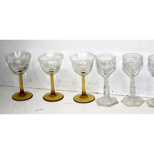 1896 - Qty of antique and later glassware